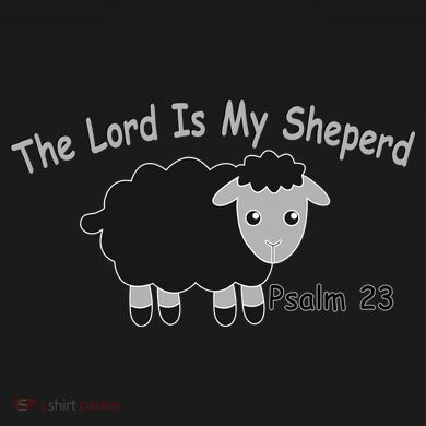 The Lord Is My Shepherd Baby Long Sleeve Bodysuit