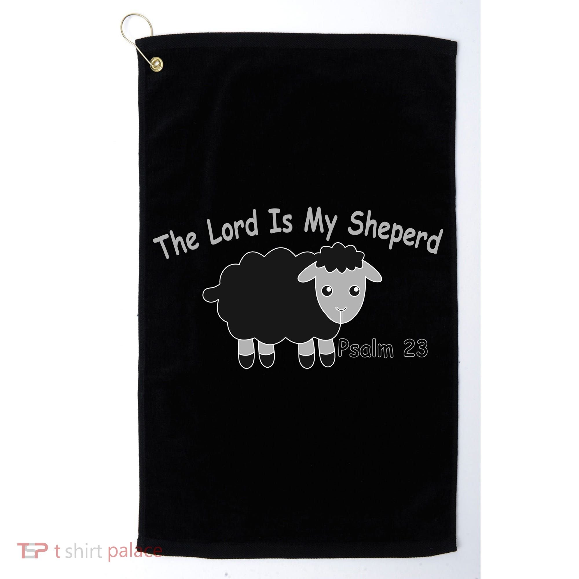 The Lord Is My Shepherd Golf Towel