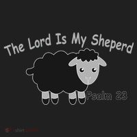 The Lord Is My Shepherd Golf Towel thumb 3