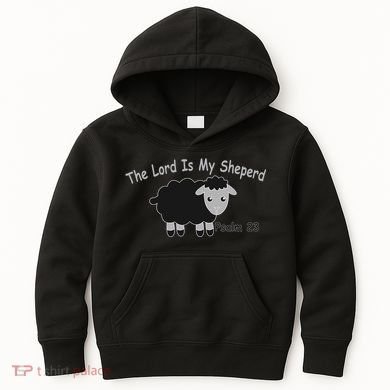 The Lord Is My Shepherd Kids Hoodie