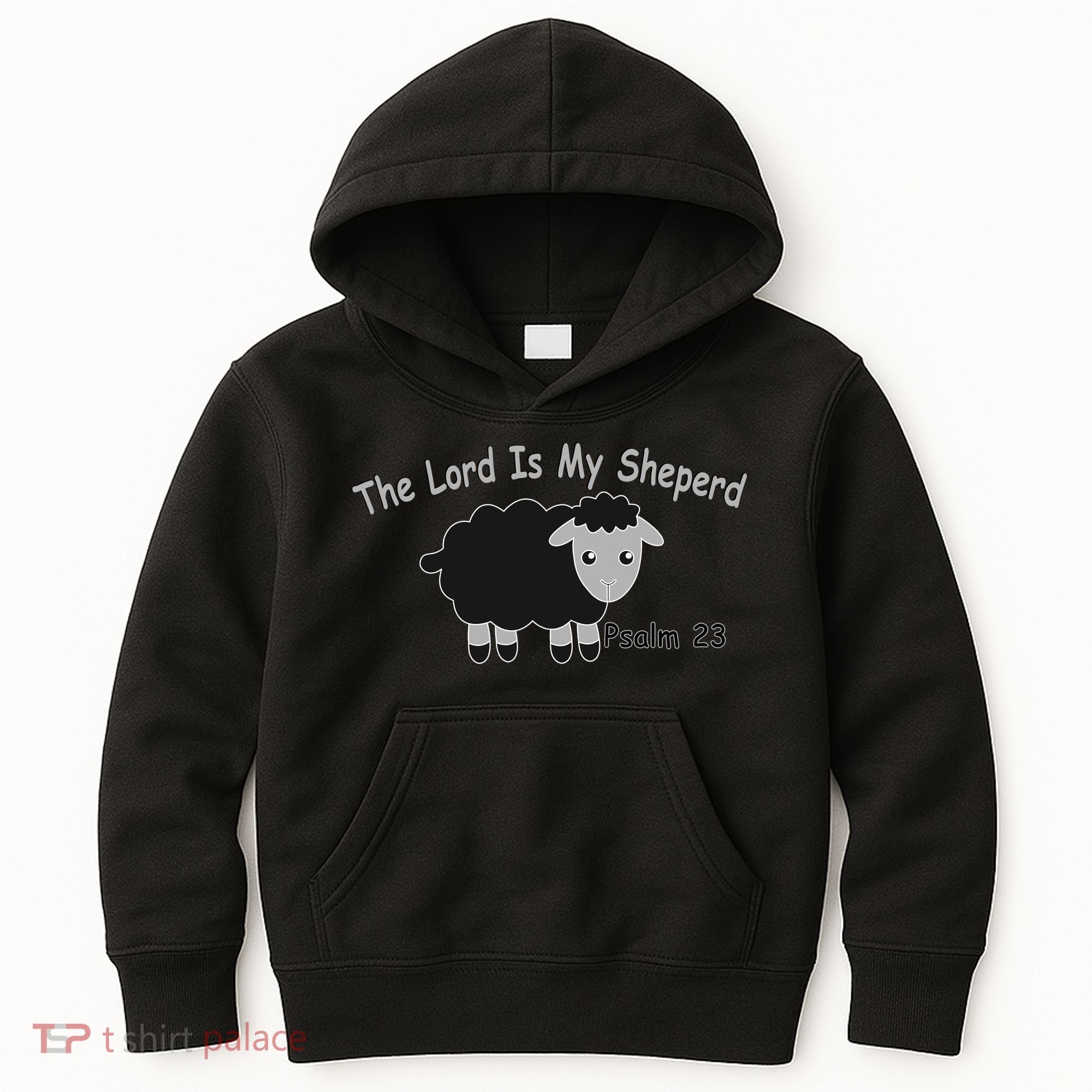 The Lord Is My Shepherd Kids Hoodie