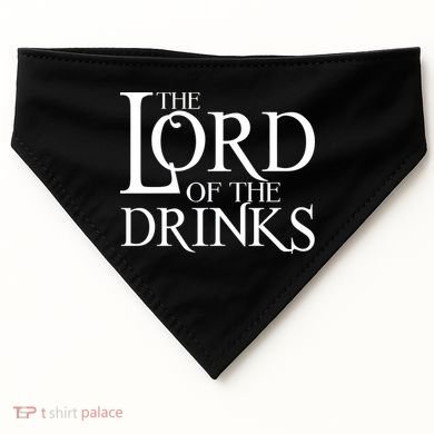 The Lord of the Drinks USA-Made Doggie Bandana