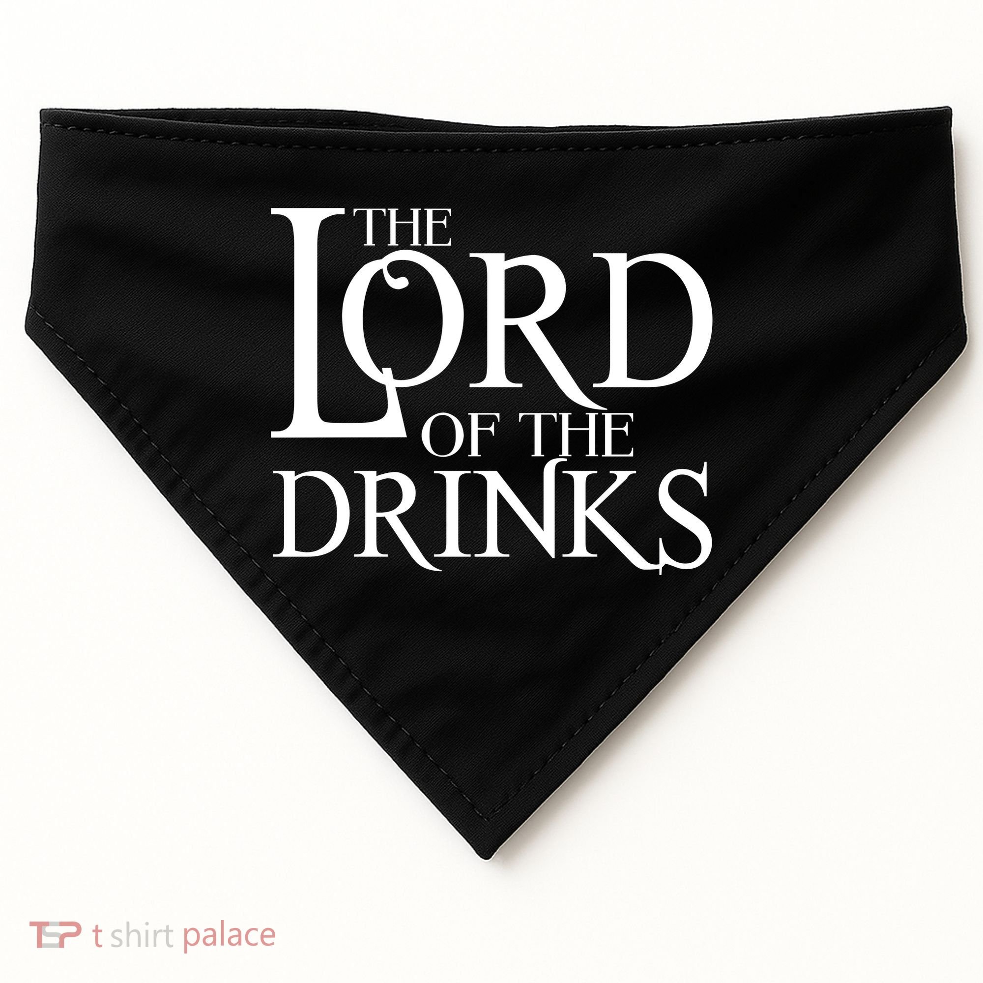 The Lord of the Drinks USA-Made Doggie Bandana
