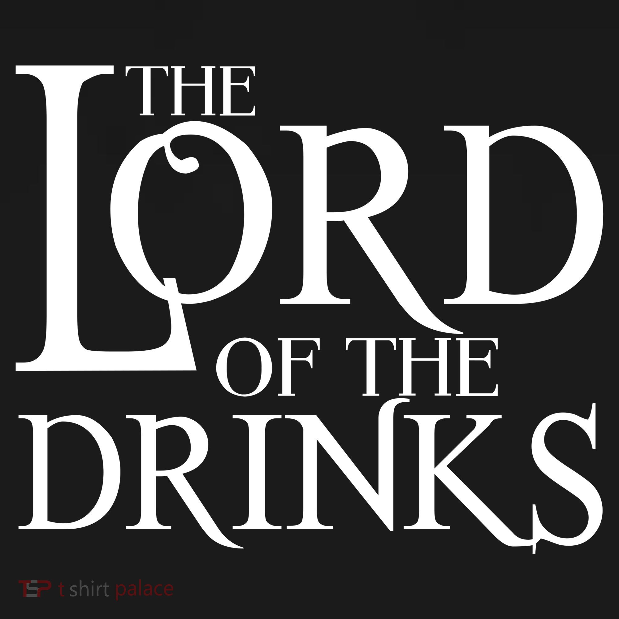 The Lord of the Drinks USA-Made Doggie Bandana