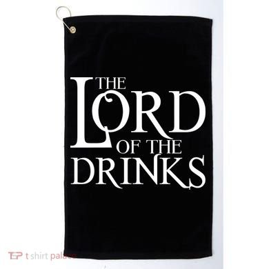 The Lord of the Drinks Golf Towel