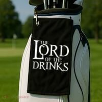 The Lord of the Drinks Golf Towel thumb 2