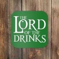The Lord of the Drinks Coaster thumb 0