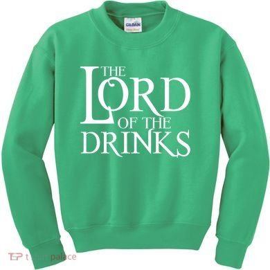The Lord of the Drinks Kids Sweatshirt