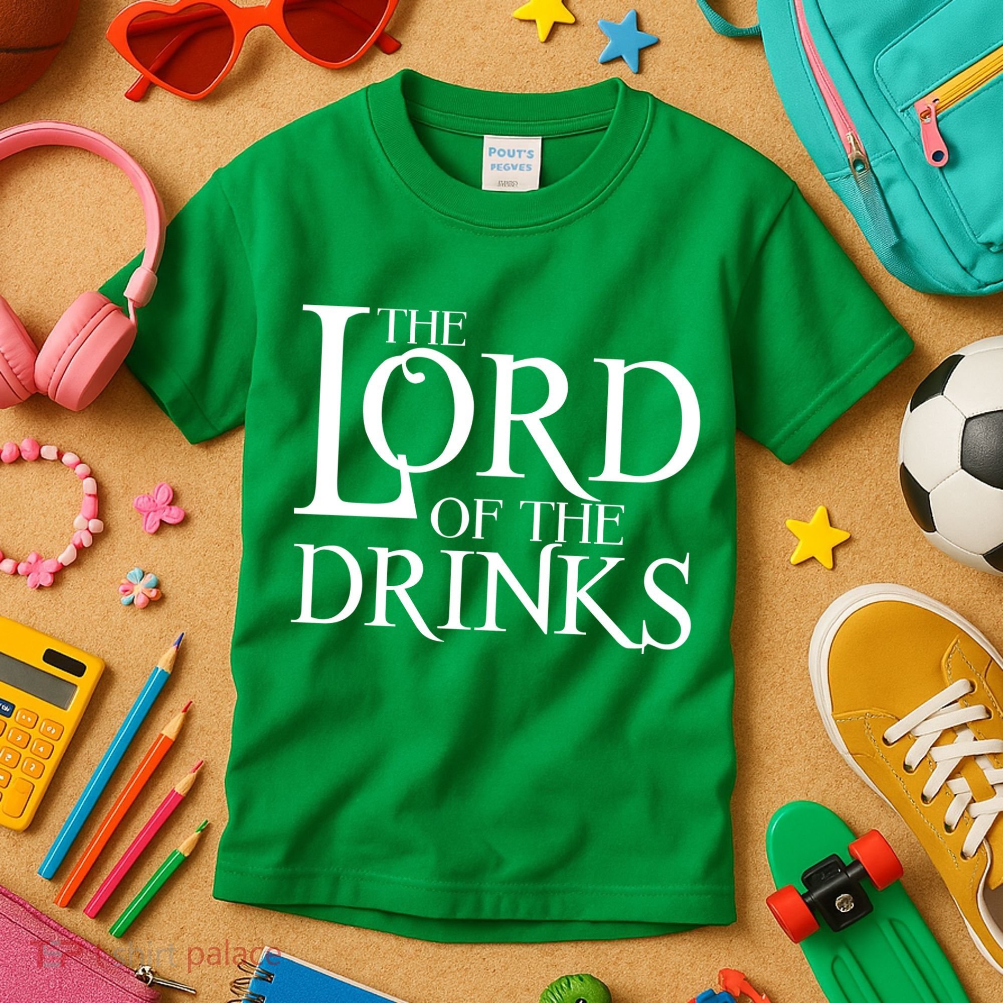 The Lord of the Drinks Kids T-Shirt