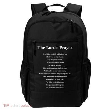 The Lord's Prayer Backpack