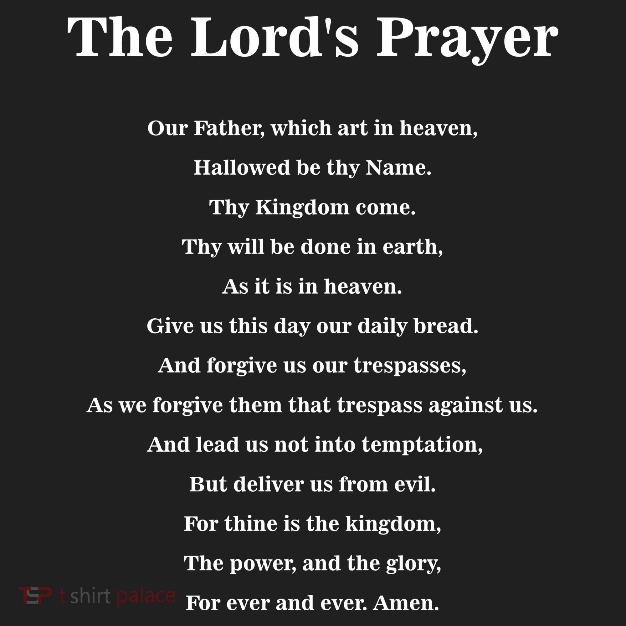 The Lord's Prayer Tumbler