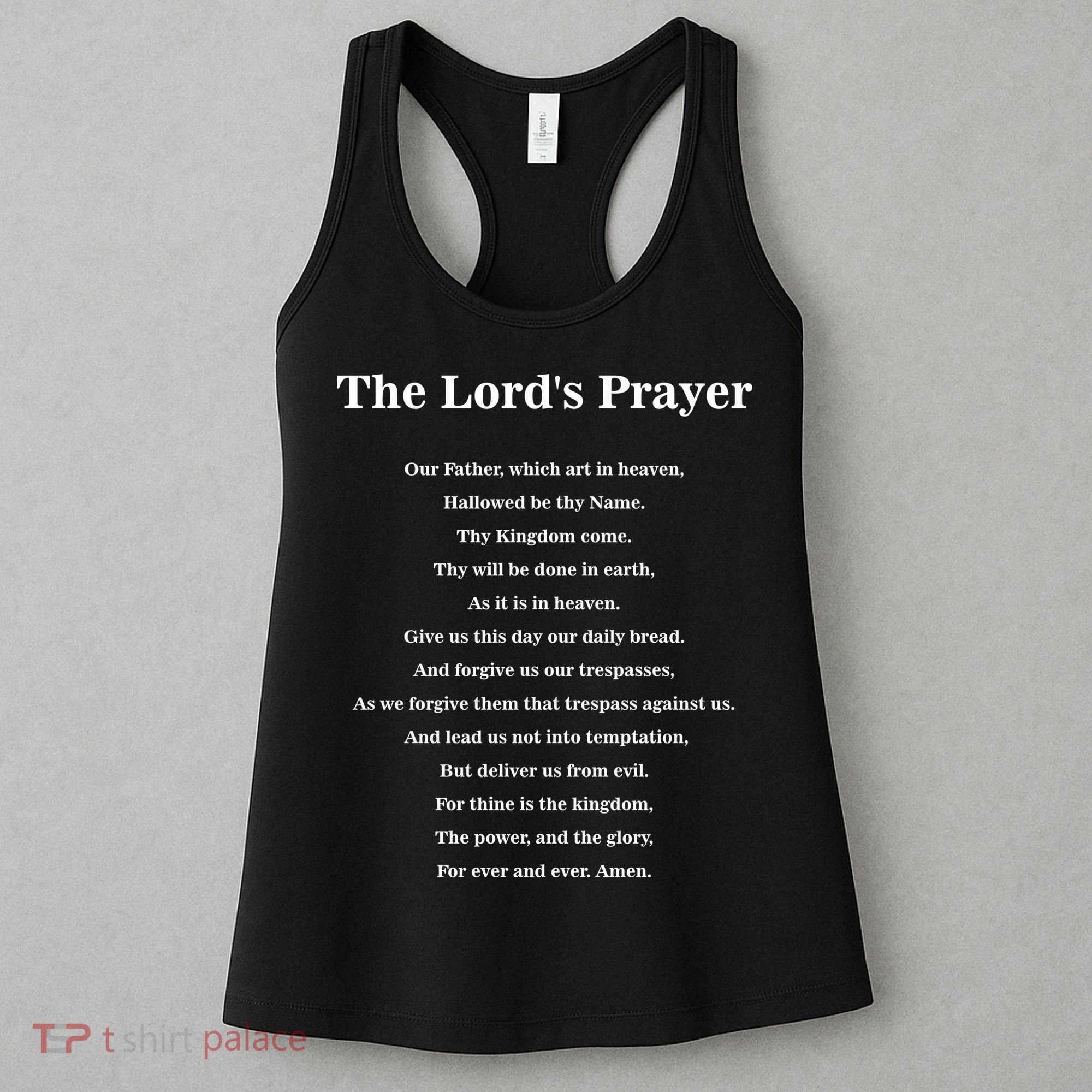 The Lord's Prayer Women's Tank Top