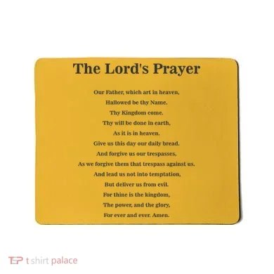 The Lord's Prayer Mousepad