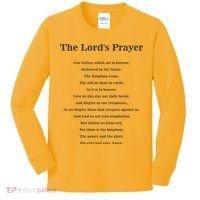 The Lord's Prayer Kids Long Sleeve Shirt thumb 0