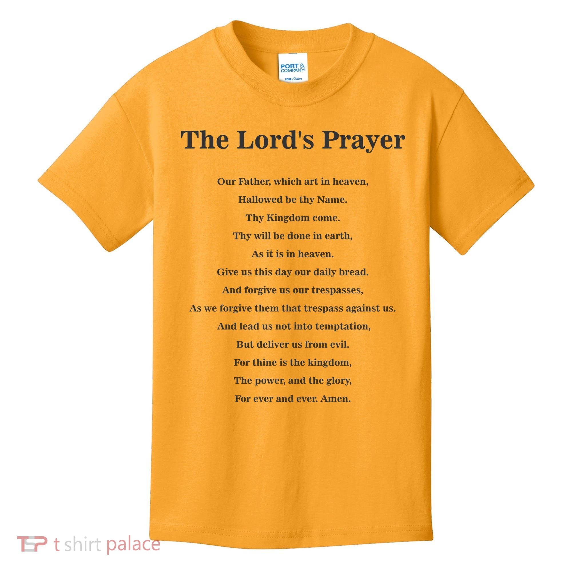 The Lord's Prayer Kids T-Shirt