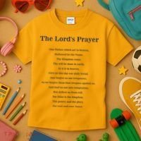 The Lord's Prayer Kids T-Shirt thumb 3