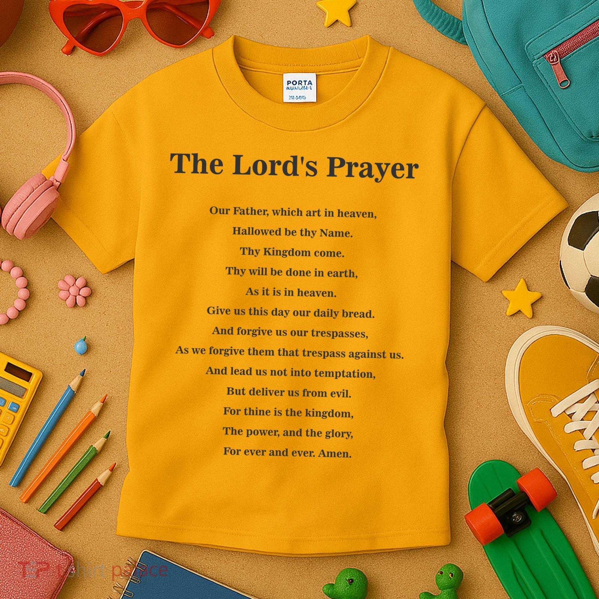 The Lord's Prayer Kids T-Shirt