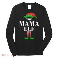 The Mama Elf Family Matching Christmas Long Sleeve Shirt thumb 0