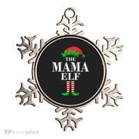 The Mama Elf Family Matching Christmas Ornament thumb 0