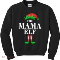 The Mama Elf Family Matching Christmas Kids Sweatshirt thumb 0