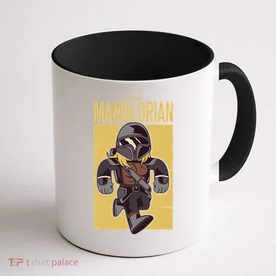 The Mamalorian Coffee Mug back