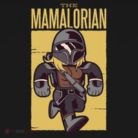 The Mamalorian Ornament thumb 1