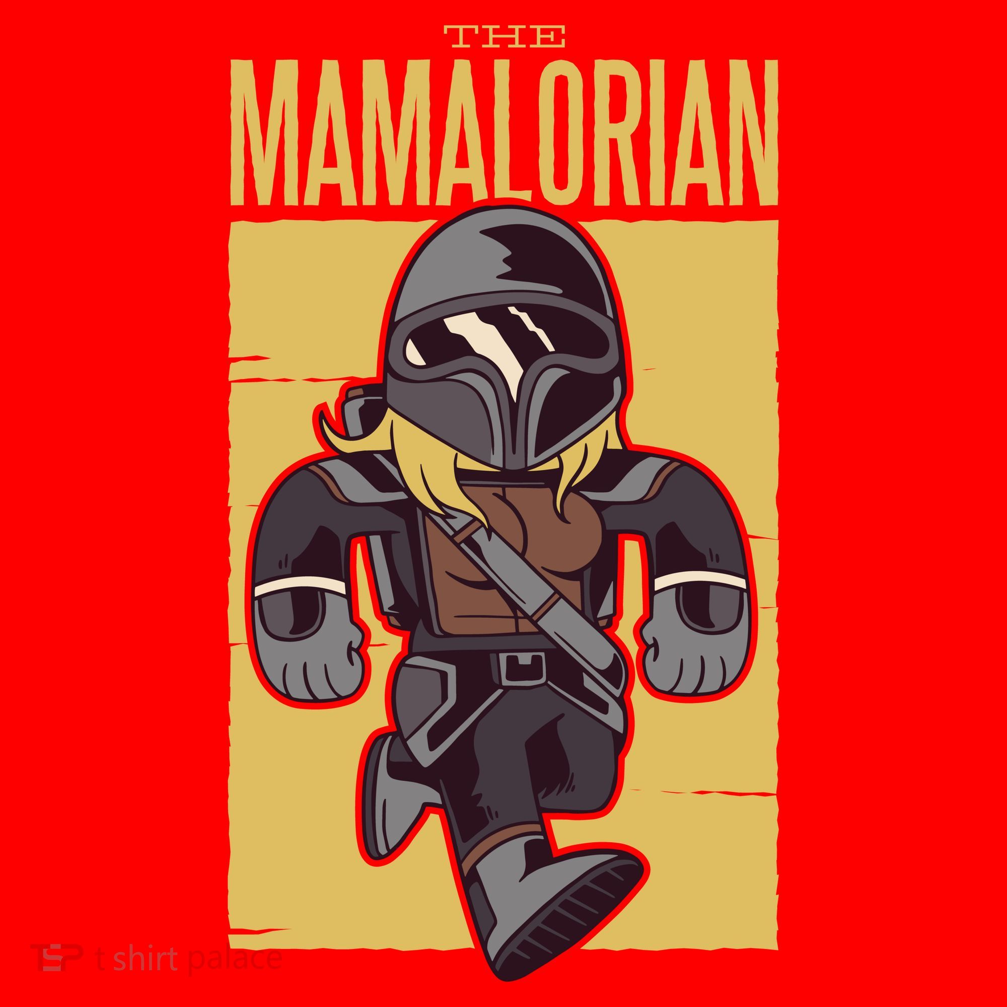 The Mamalorian Santa Hat