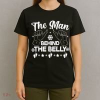 The Man Behind The Belly New Dad T-Shirt thumb 4