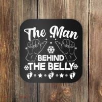 The Man Behind The Belly New Dad Coaster thumb 0