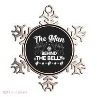 The Man Behind The Belly New Dad Ornament thumb 0