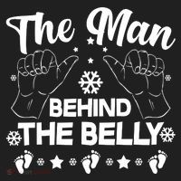 The Man Behind The Belly New Dad Hat thumb 2