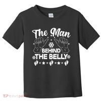 The Man Behind The Belly New Dad Toddler T-Shirt thumb 0