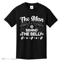 The Man Behind The Belly New Dad Kids T-Shirt thumb 0