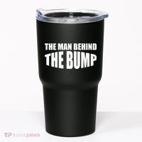 The Man Behind the Bump Pregnant Wife Daddy Tumbler thumb 0