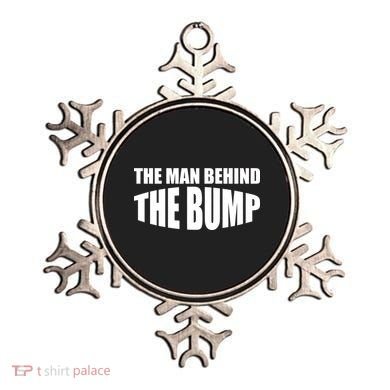 The Man Behind the Bump Pregnant Wife Daddy Ornament