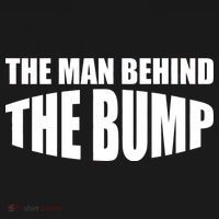 The Man Behind the Bump Pregnant Wife Daddy Ornament thumb 1