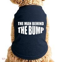 The Man Behind the Bump Pregnant Wife Daddy Doggie Tank thumb 0