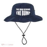The Man Behind the Bump Pregnant Wife Daddy Bucket Hat thumb 0