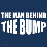 The Man Behind the Bump Pregnant Wife Daddy Women's T-Shirt thumb 6