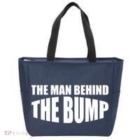 The Man Behind the Bump Pregnant Wife Daddy Tote Bag thumb 0