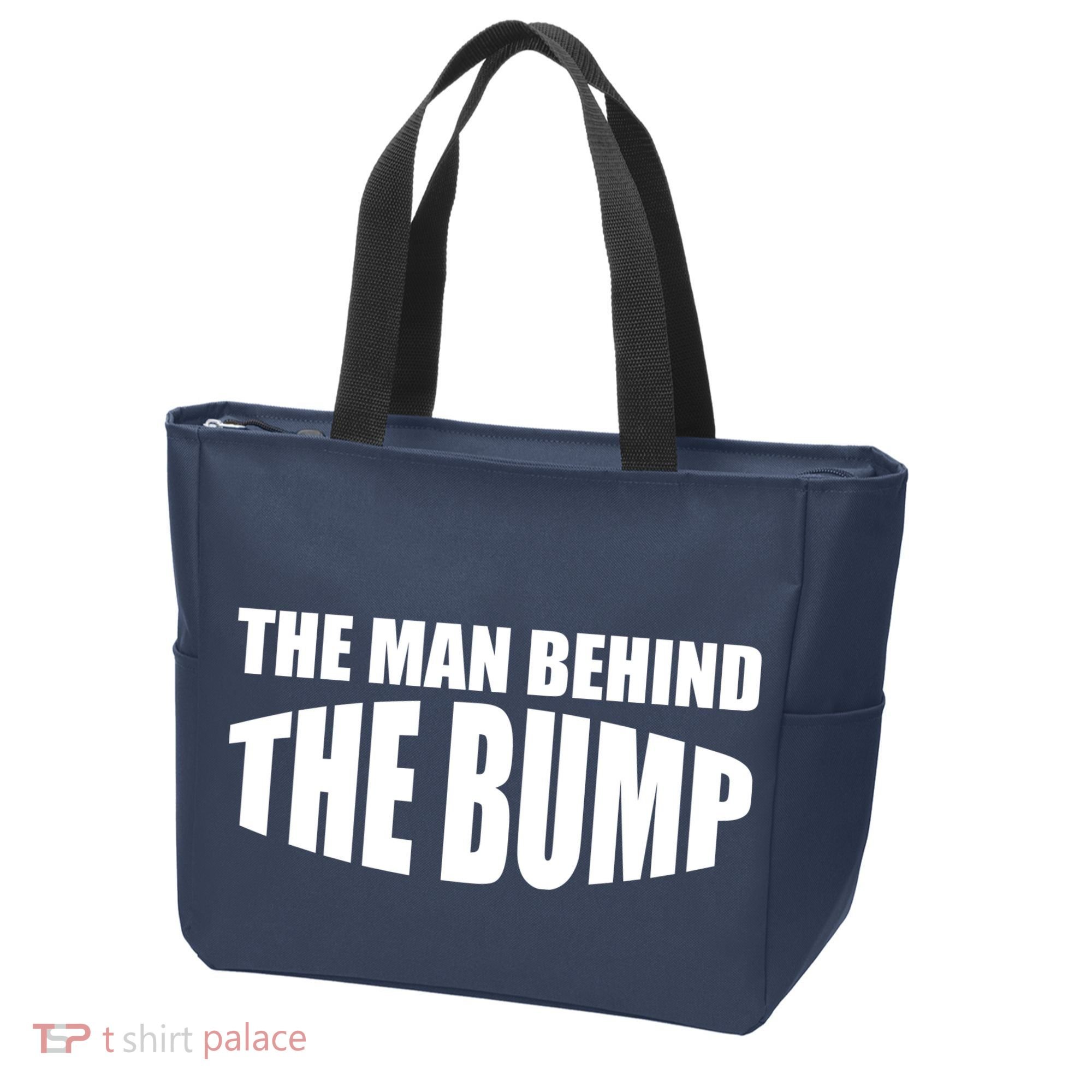 The Man Behind the Bump Pregnant Wife Daddy Tote Bag