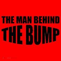 The Man Behind the Bump Pregnant Wife Daddy Santa Hat thumb 1
