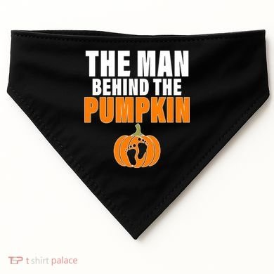The Man Behind The Pumpkin USA-Made Doggie Bandana