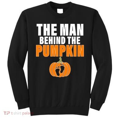 The Man Behind The Pumpkin Sweatshirt