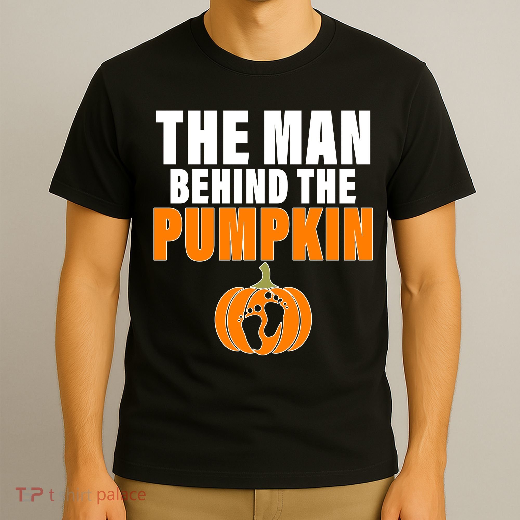 The Man Behind The Pumpkin T-Shirt
