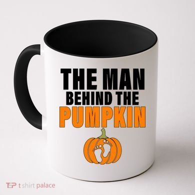 The Man Behind The Pumpkin Coffee Mug