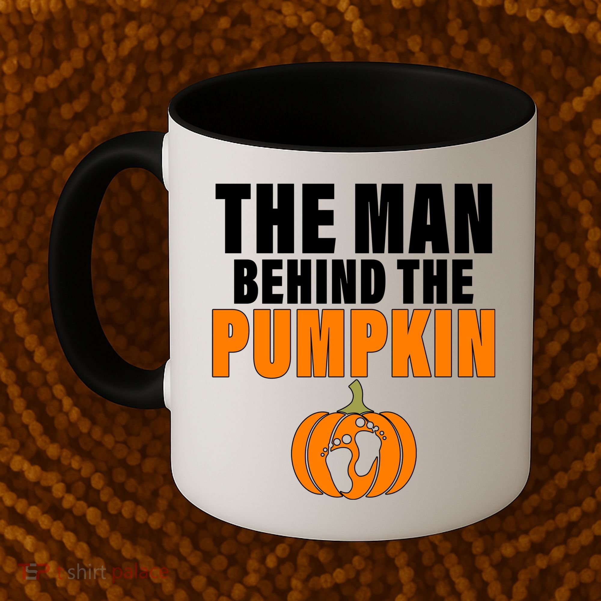 The Man Behind The Pumpkin Coffee Mug