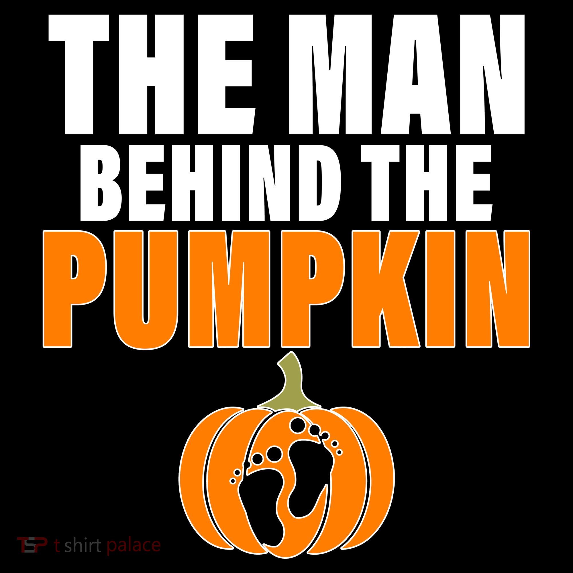 The Man Behind The Pumpkin Women's Hoodie