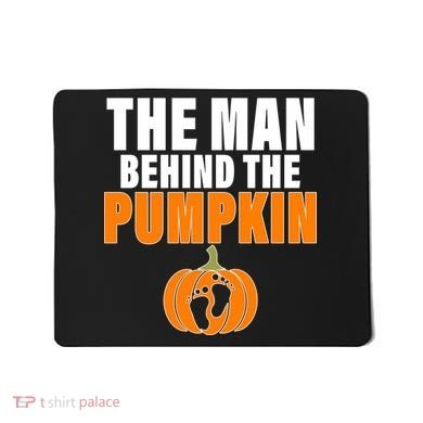 The Man Behind The Pumpkin Mousepad