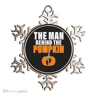 The Man Behind The Pumpkin Ornament